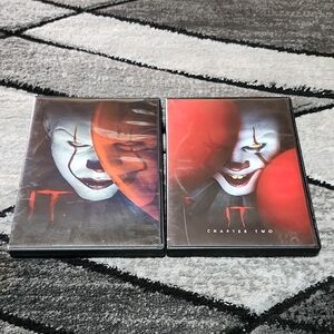 IT & IT CHAPTER TWO THRILLER HORROR DVD MOVIE BUNDLE